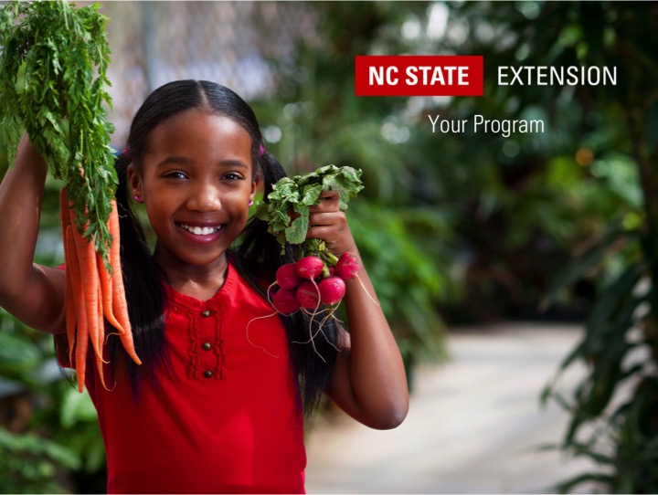 NC State Extension program branding example
