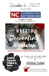 Cover photo for Wreath Decorating Workshop