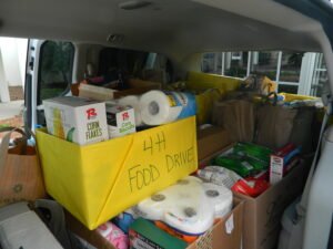 Cover photo for 4-H Food Drive SUCCESSFUL!