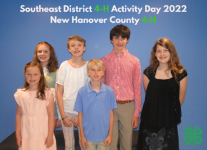 Cover photo for New Hanover County 4-H Shines at SED 4-H District Activity Day